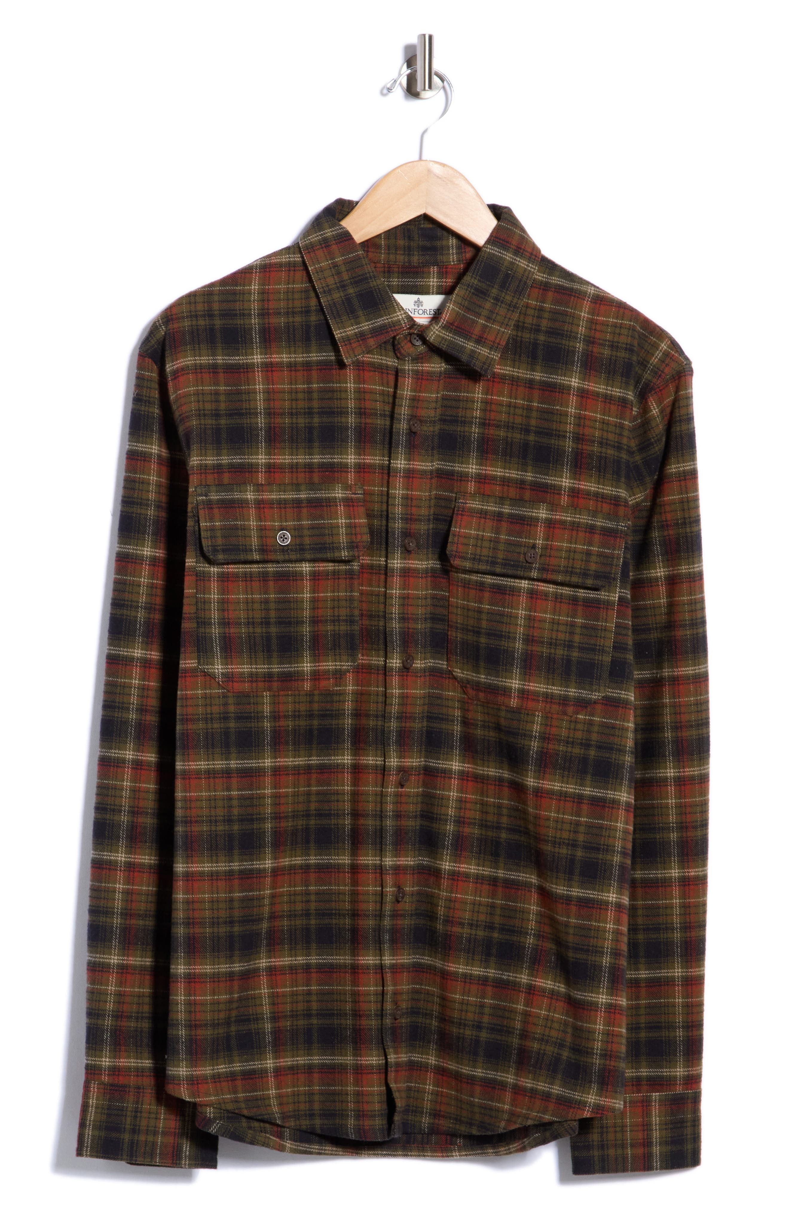 OLIVE NIGHT PLAID