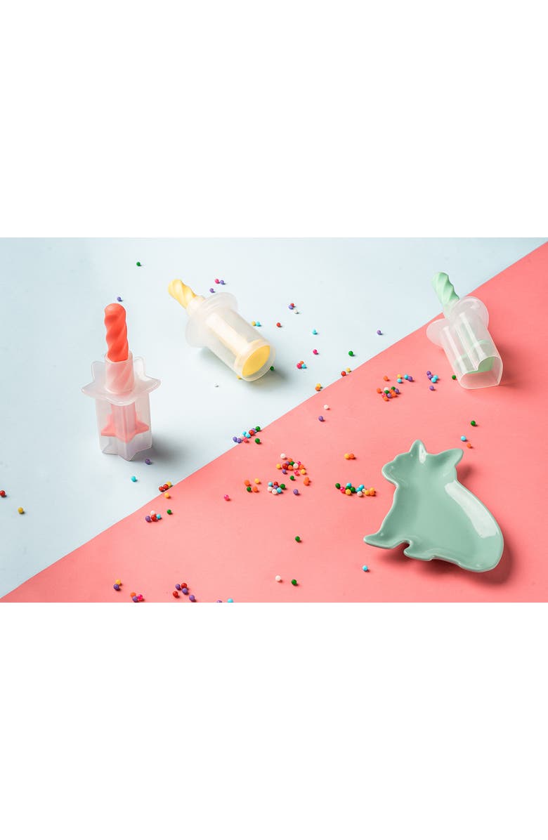 CUISIPRO Mini Ice Cream Sandwich Maker 5.8 Inch, Set of 3, Alternate, color, Multicolored