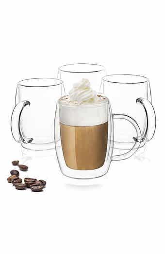 JoyJolt Aroma Double Wall Insulated Glasses - Set of 4