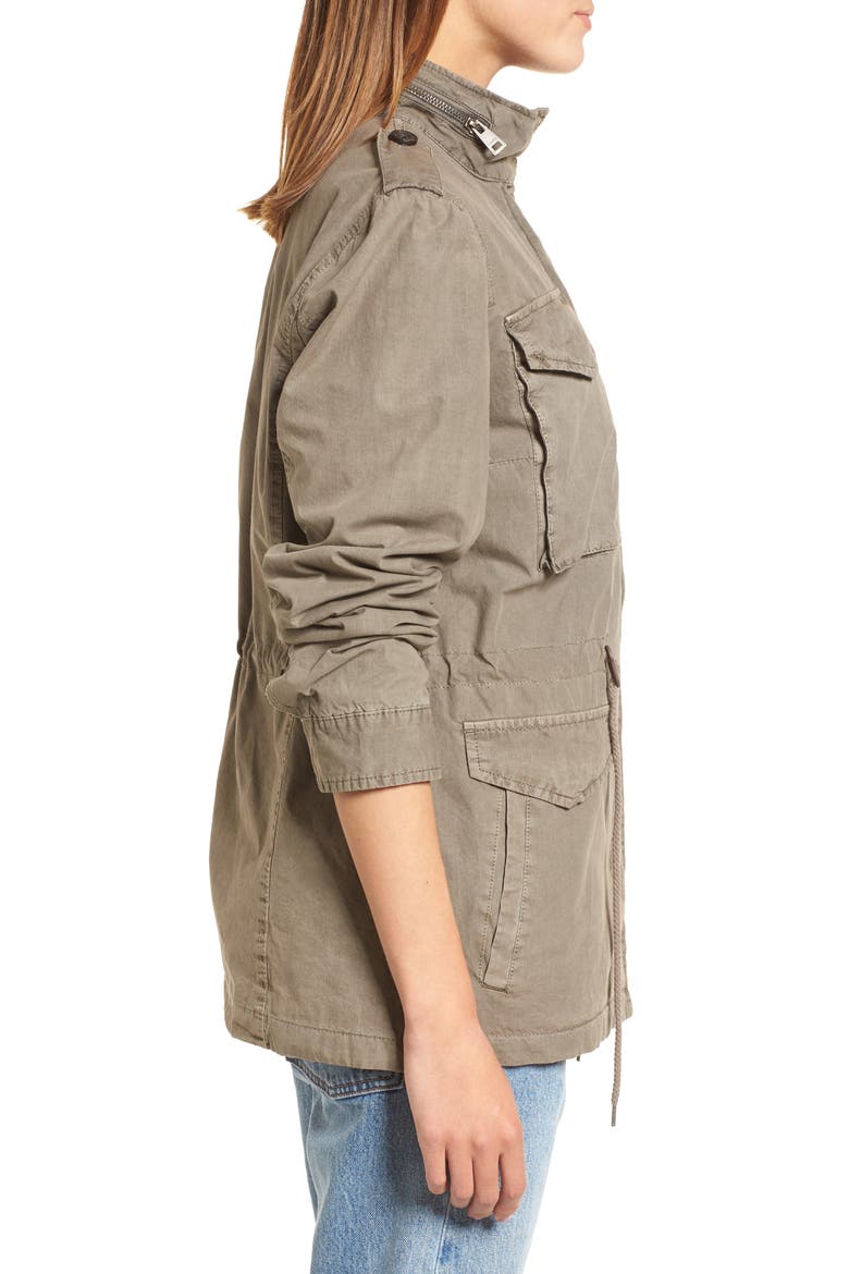 Levi's® Four-Pocket Military Jacket, Alternate, color, LIGHT GREY