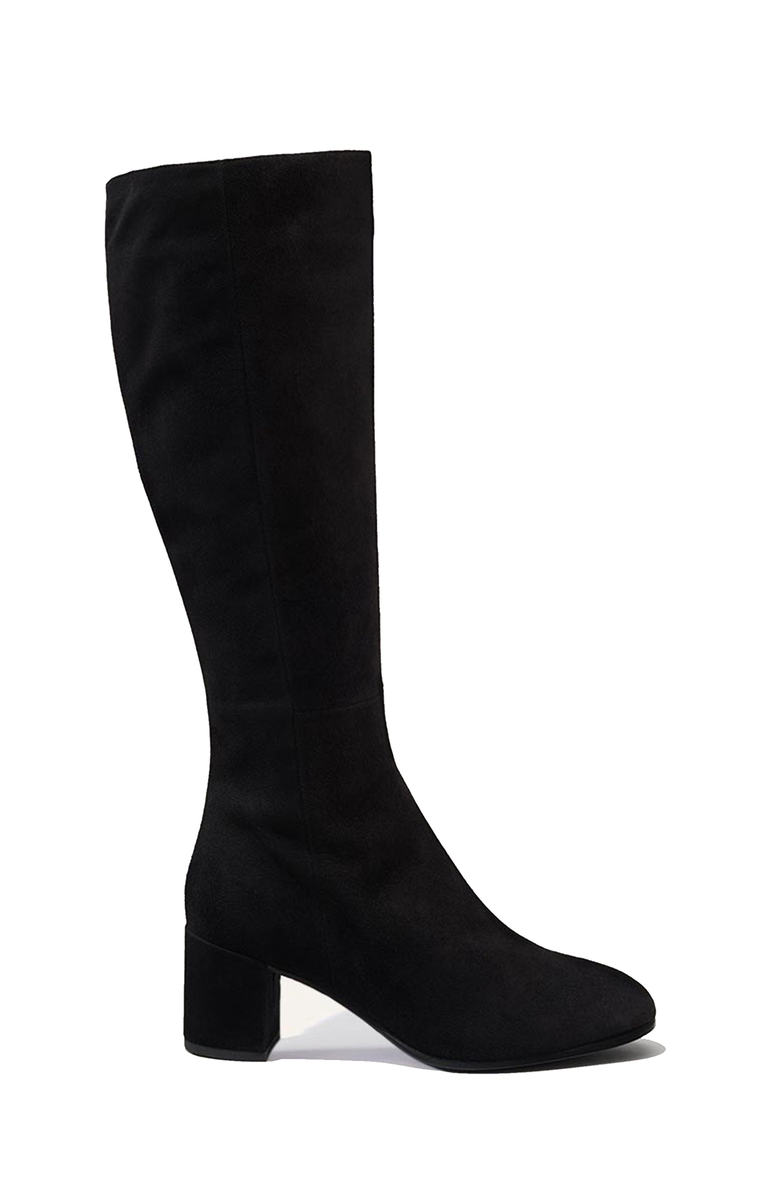 MARGAUX The Edie Boot, Main, color, Black Suede