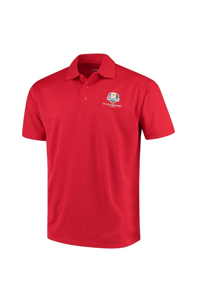 Cutter & Buck Men's Cutter & Buck Red 2018 Ryder Cup Genre DryTec Polo, Main, color, 