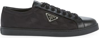 ★関税込★PRADA★TRIANGLE LOGO FLAT SHOES★ Prada Triangle Logo Leather Flat Shoes - SRM – SHENGLI ROAD
