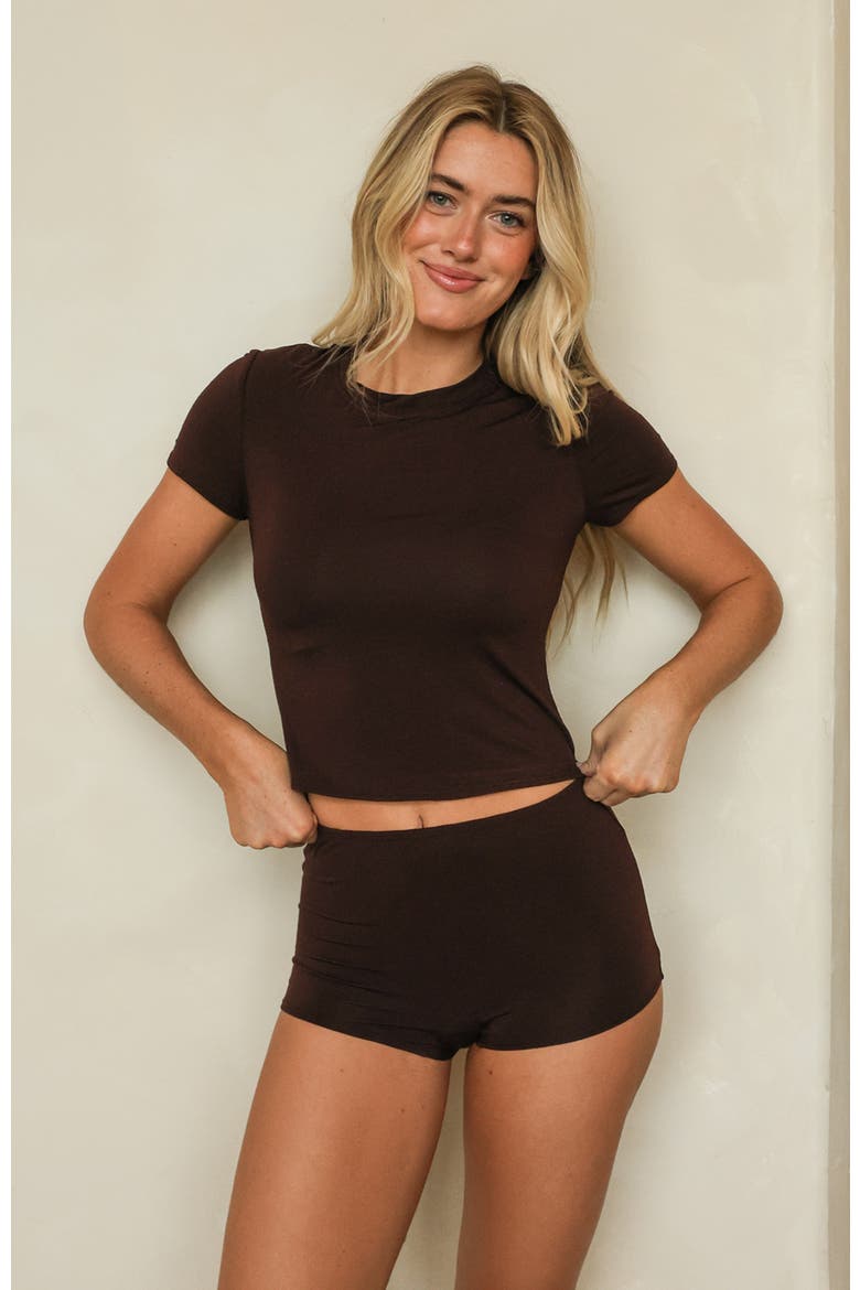 Kylie Lounge Set, Alternate, color, Cacao