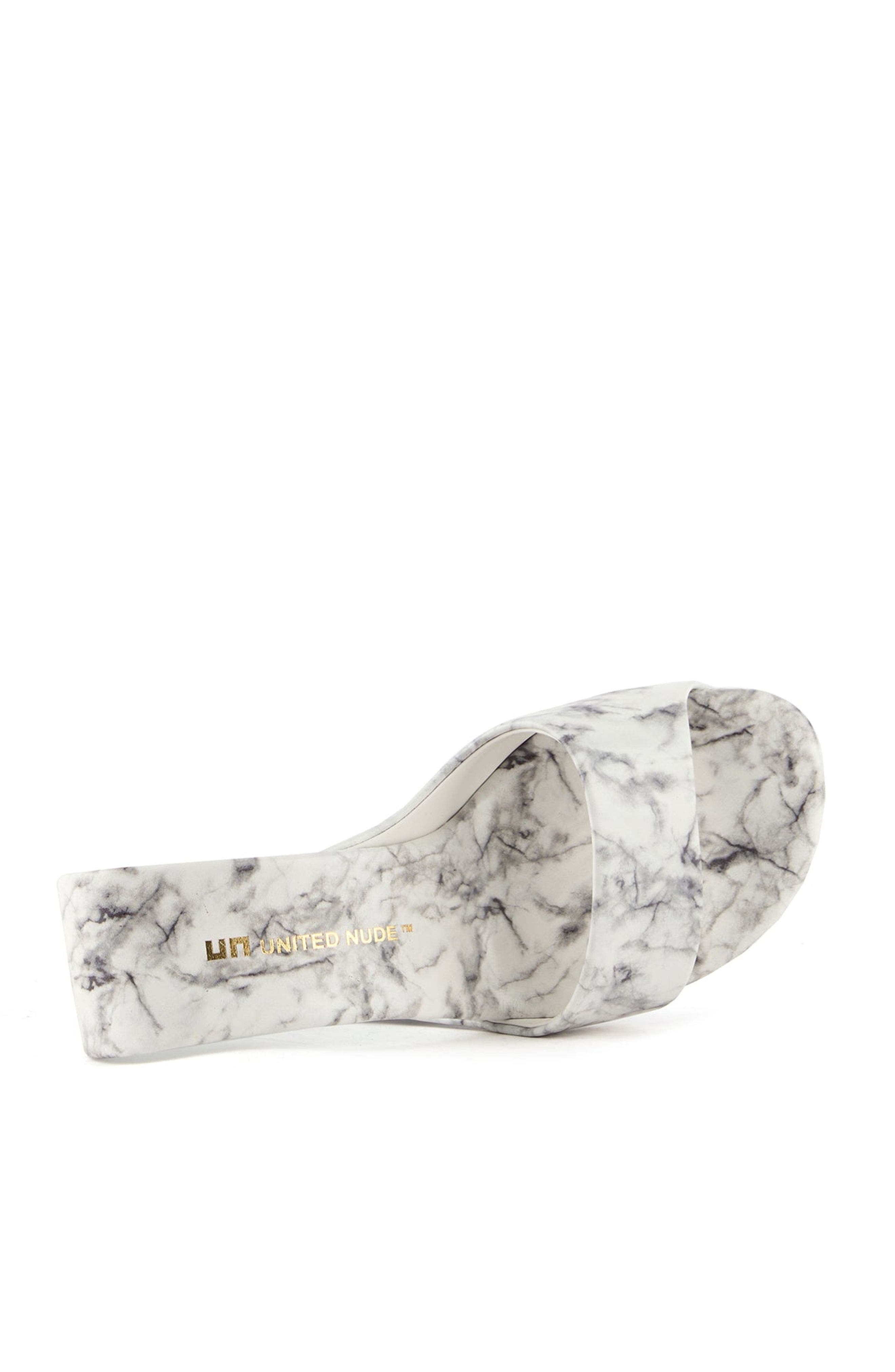 United Nude Mobius Hi, Alternate, color, White Marble