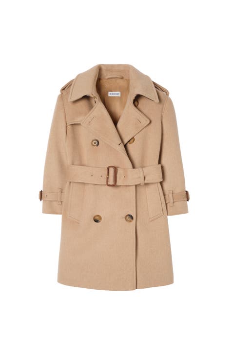 Cashmere Blend Trench Coat