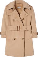 Burberry Cashmere Blend Trench Coat