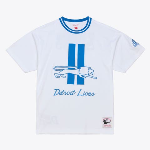 Men's Mitchell & Ness White Detroit Lions Arctic T-Shirt