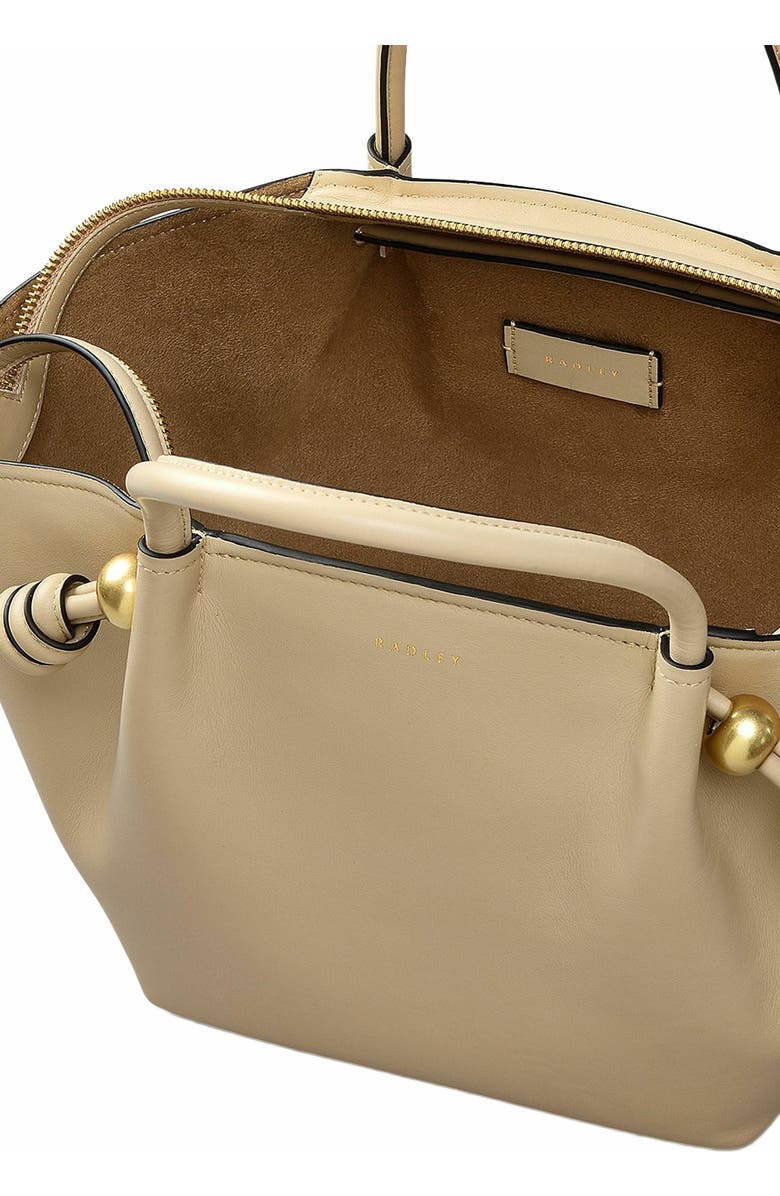 Radley The Romilly Medium Ziptop Satchel Bag, Alternate, color, Stone