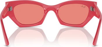 Zena 49mm Geometric Sunglasses