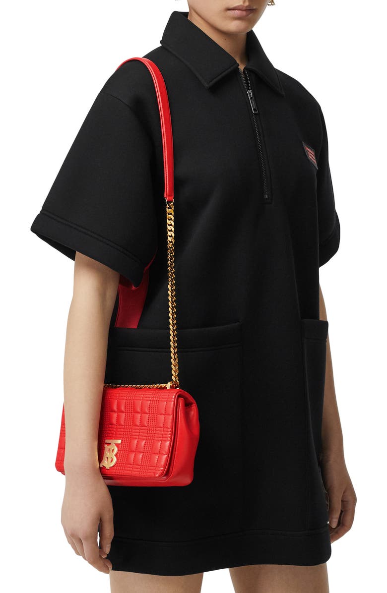 Burberry Small Lola Quilted Lambskin Bag, Alternate, color,