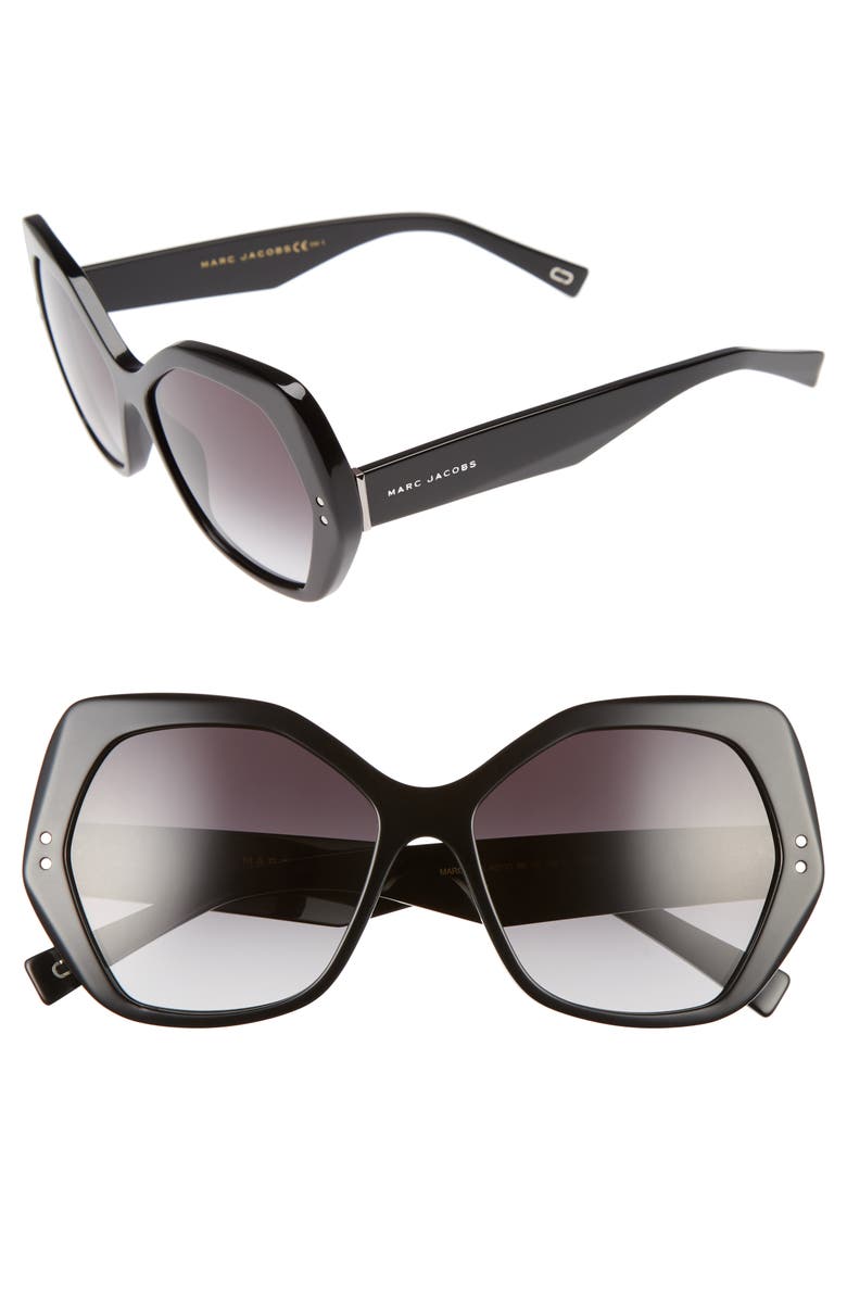 Marc Jacobs 56mm Sunglasses, Main, color, 