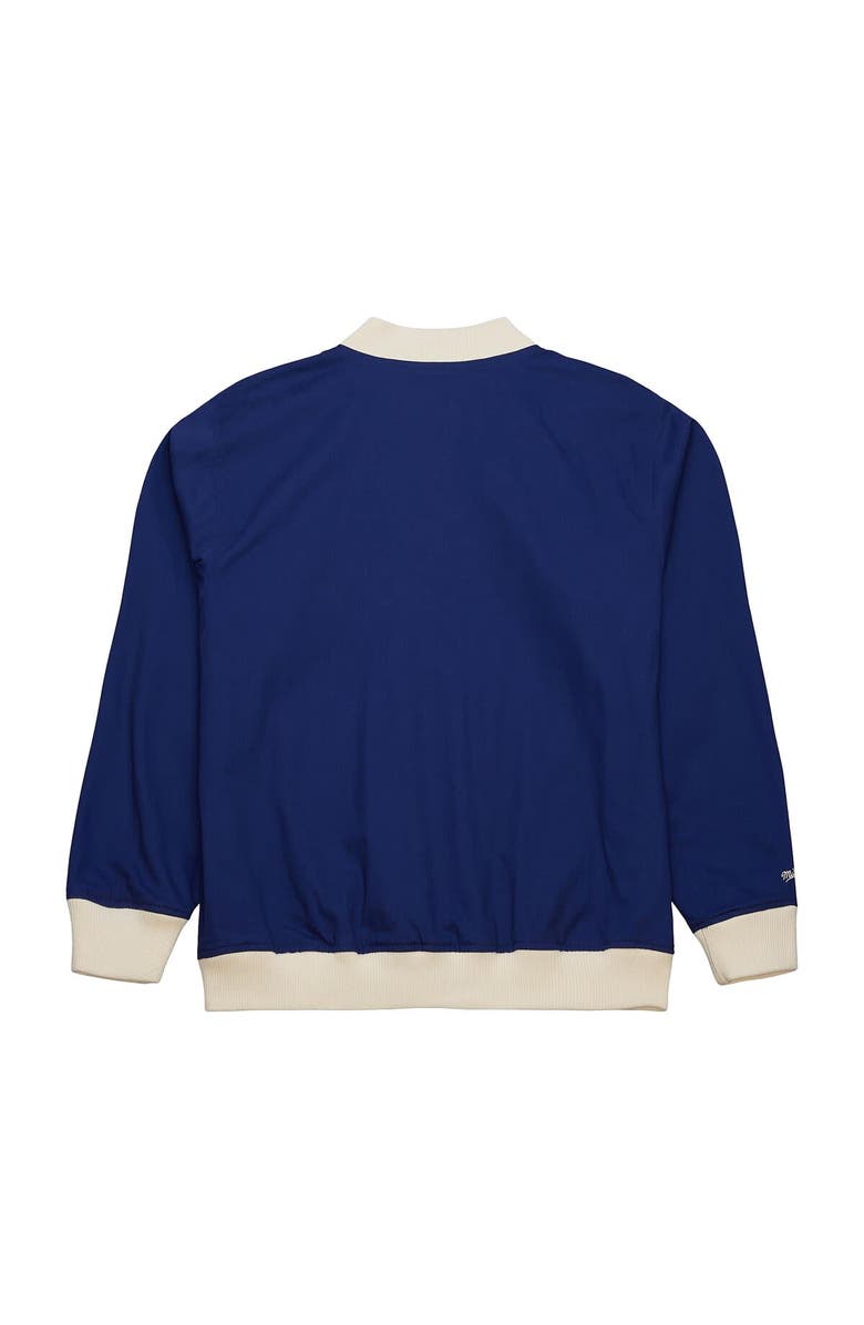 Mitchell & Ness Men's Mitchell & Ness Blue New York Rangers Vintage Coaches Cotton Twill Full-Zip Jacket, Alternate, color, Blue