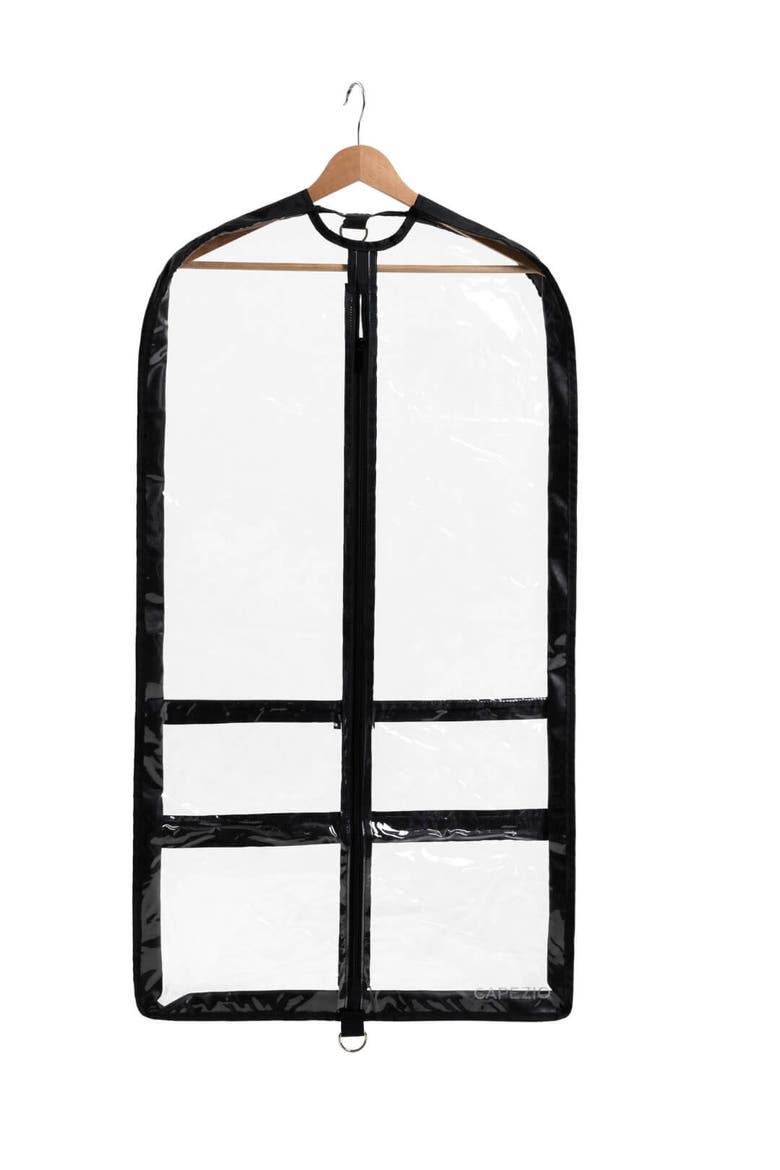On The Go Garment Bag, Main, color, black