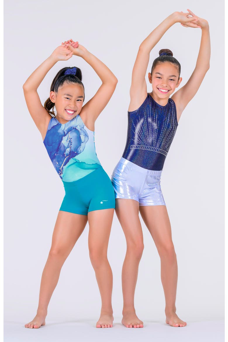 Tidal Wave Leotard, Alternate, color, Tidal Wave