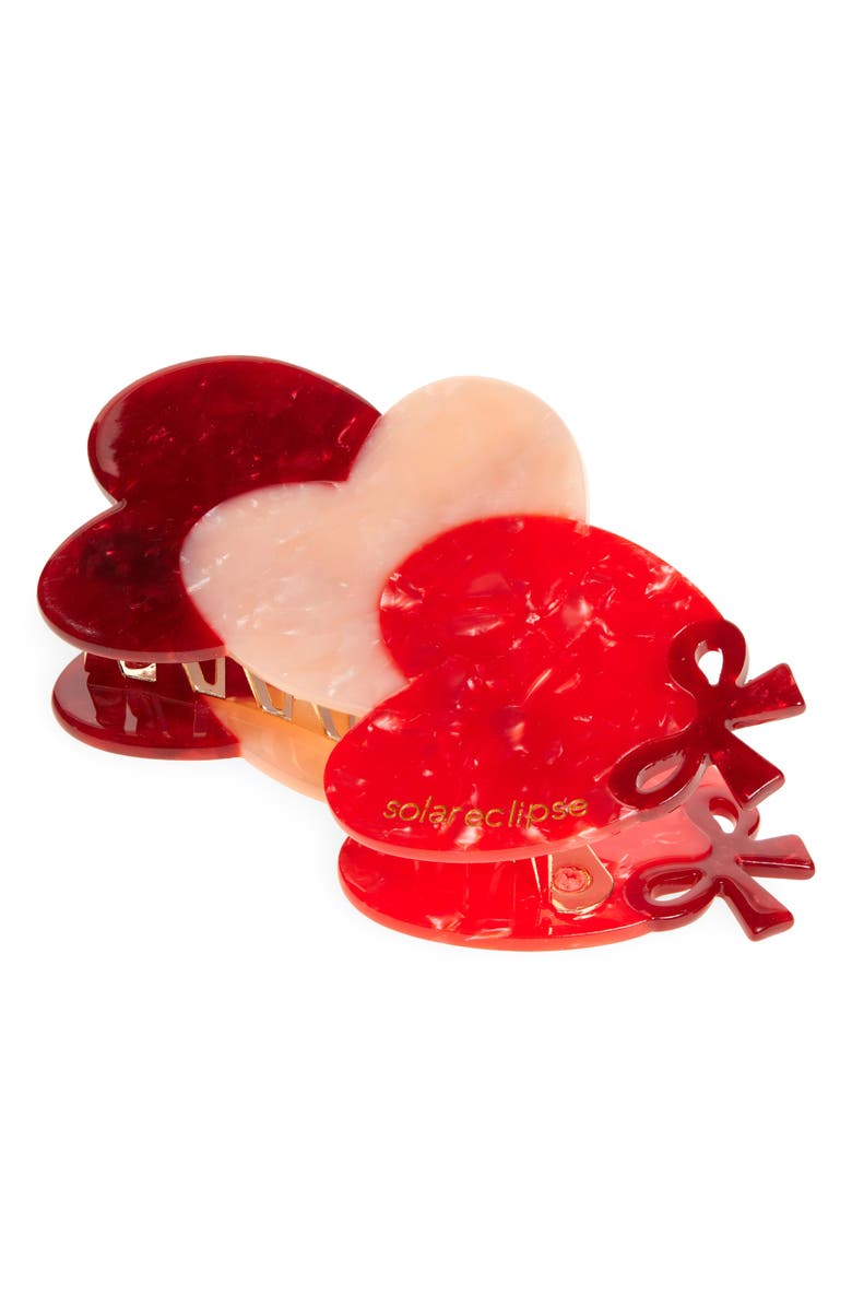 Solar Eclipse Love Hearts Claw Clip, Main, color, 