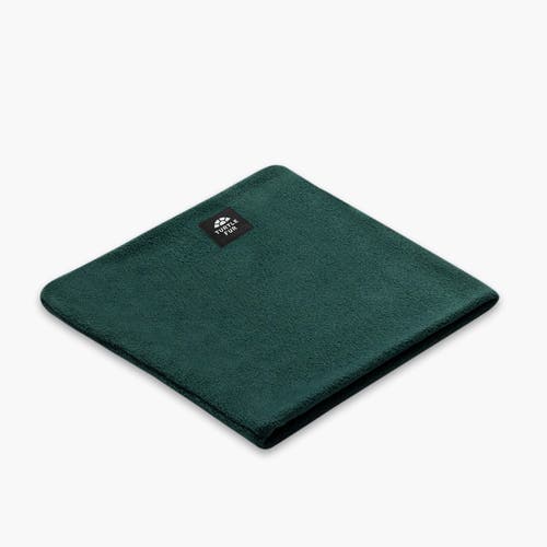 Turtle Fur Double-layer Fleece Neck Warmer In Green