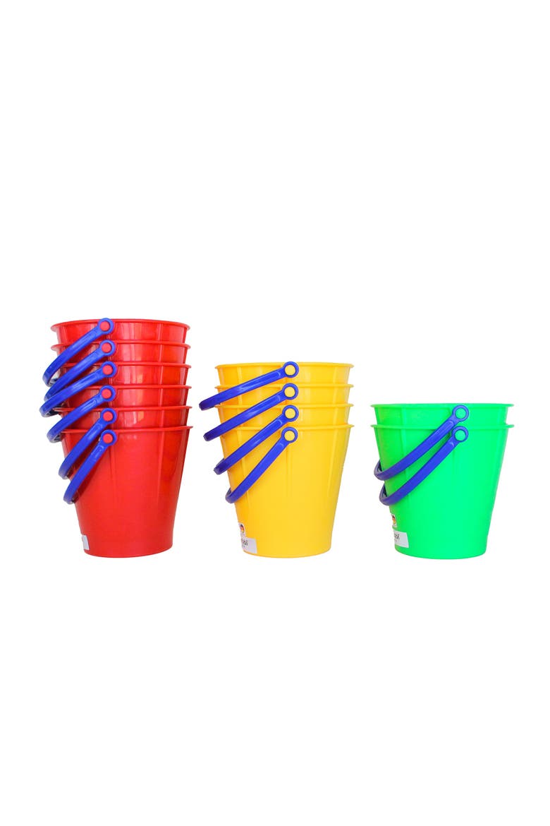 Large Sand Pail 12 Pack, Alternate, color, Multi