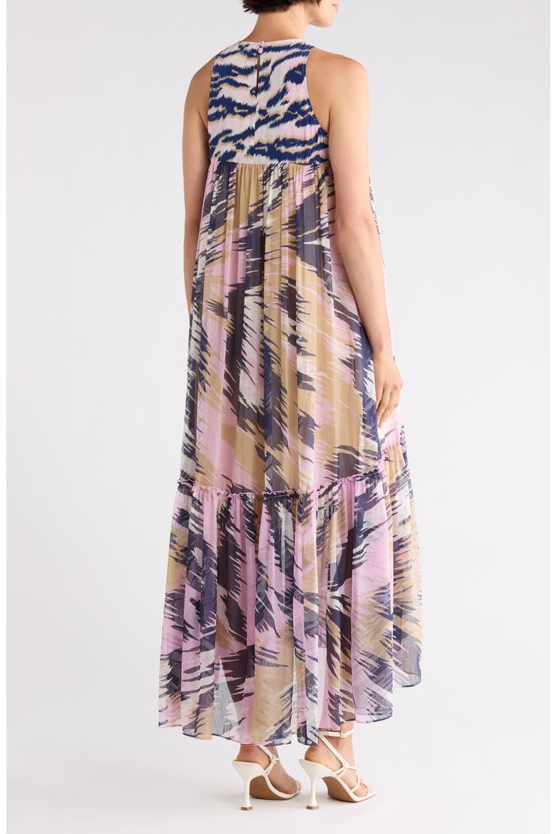 Melisse Maxi Dress, Alternate, color, PALACE TIGER GIANT PINK