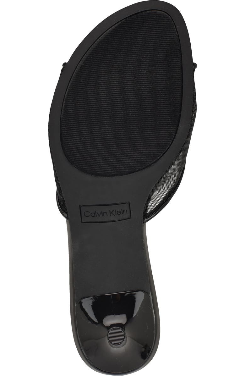 Calvin Klein Vixie Slide Sandal, Alternate, color, Blackfalse