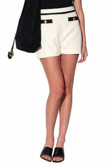 Walter Baker Jordan High Waist Tweed Shorts