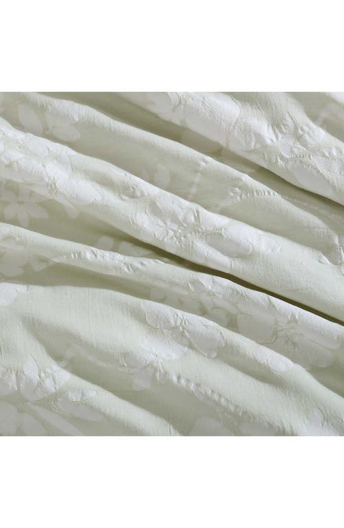 Calvin Klein Spring Branches Comforter & Sham Set In Pearl Grey