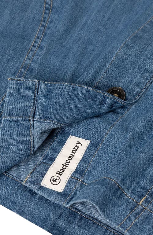 Backcountry Lightweight Denim Workshirt In Blue