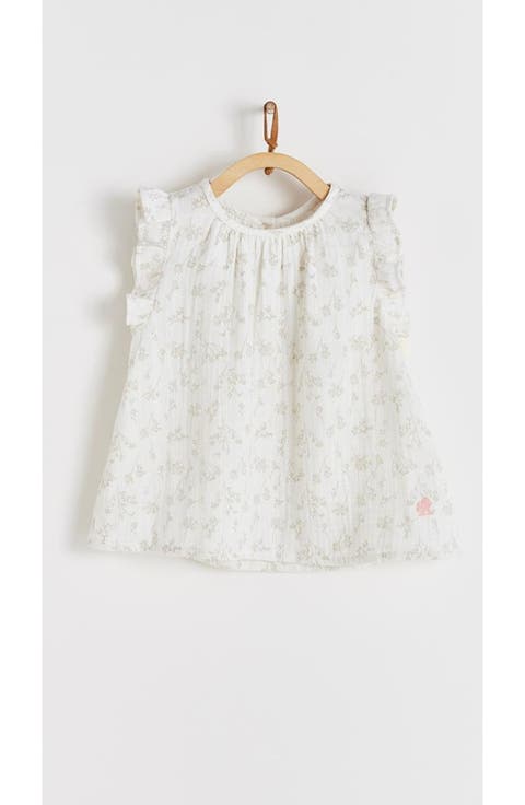 Emily Flutter Sleeve Blouse for Toddler