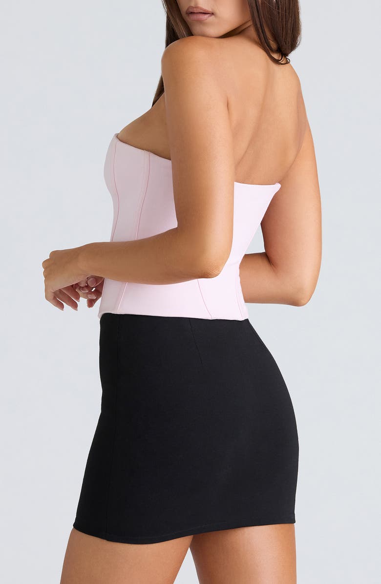 HOUSE OF CB The Strapless Corset Top, Alternate, color, Ballerina