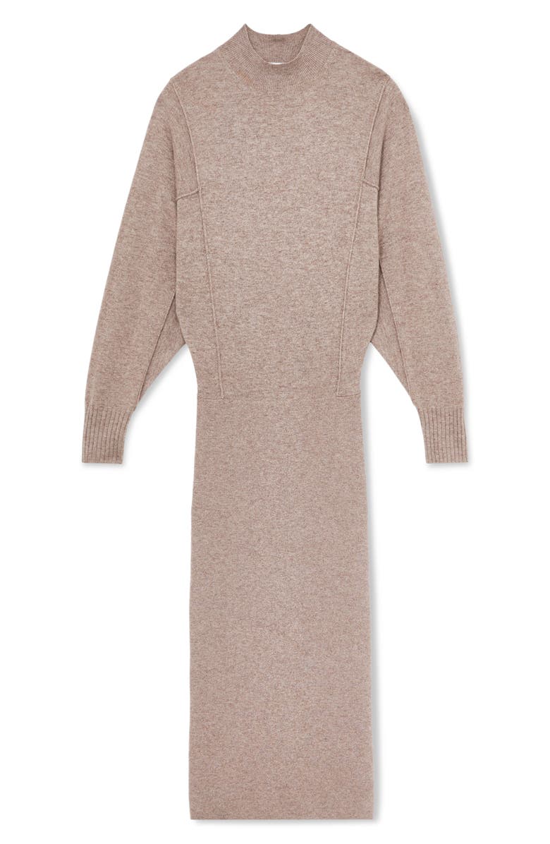Reiss Suni Long Sleeve Maxi Sweater Dress, Alternate, color, Neutral
