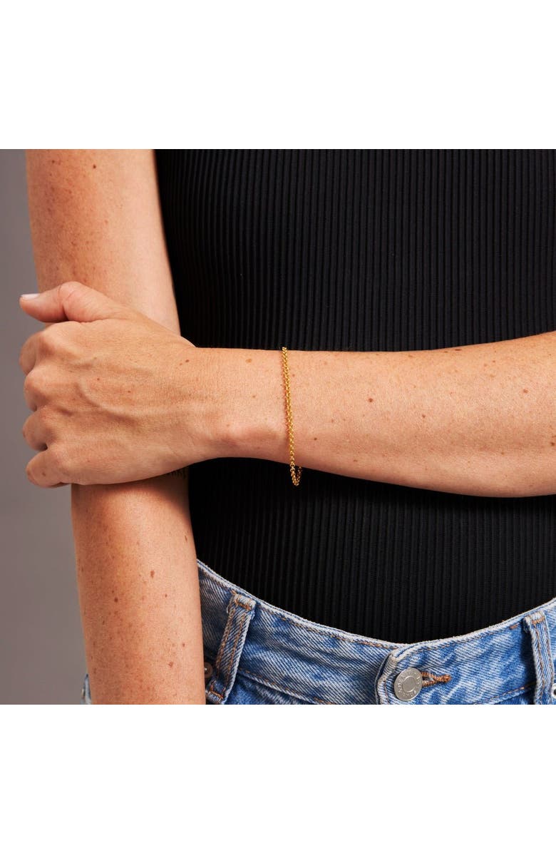 7879 Rolo Chain Bracelet, Alternate, color, Gold