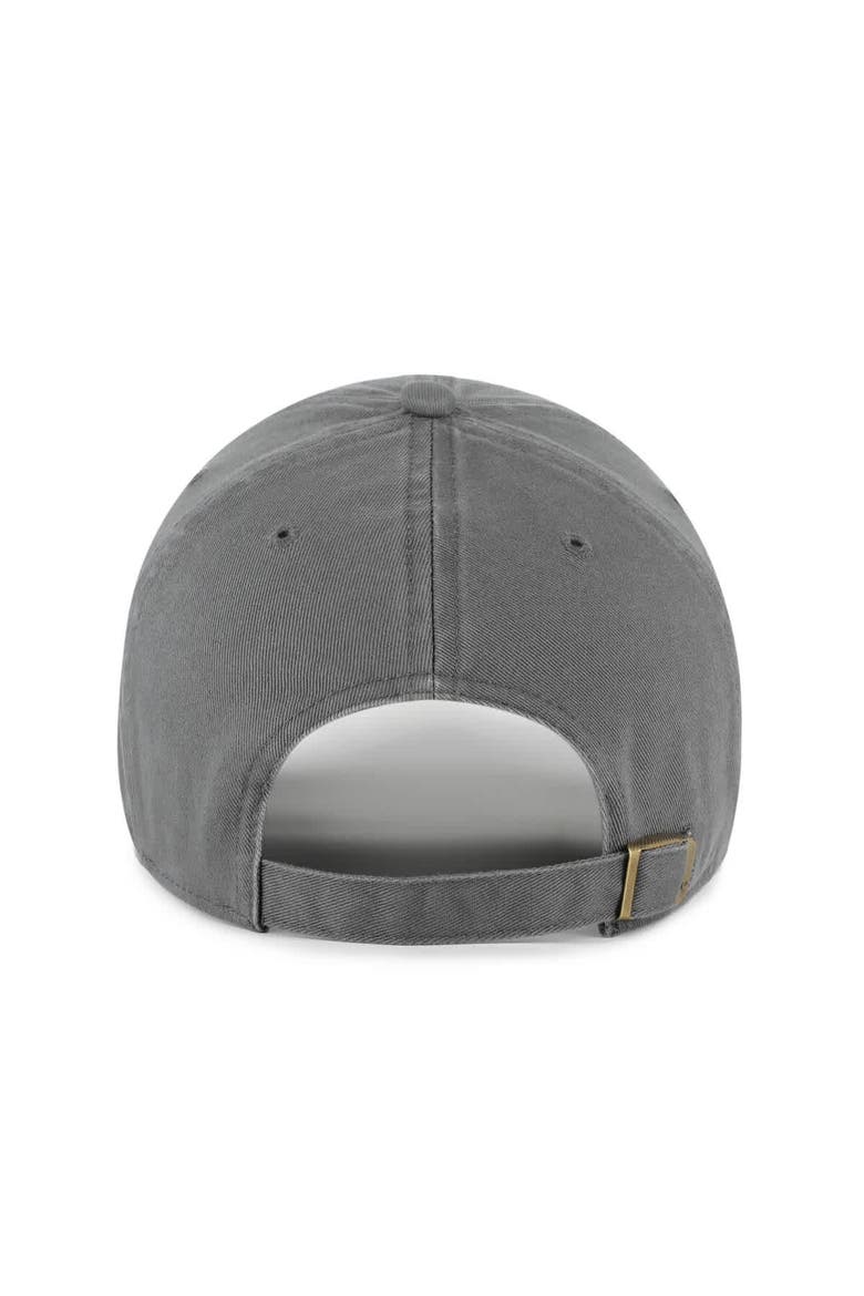 Men's '47 Charcoal Missouri Tigers Clean Up Adjustable Hat, Alternate, color, Charcoal