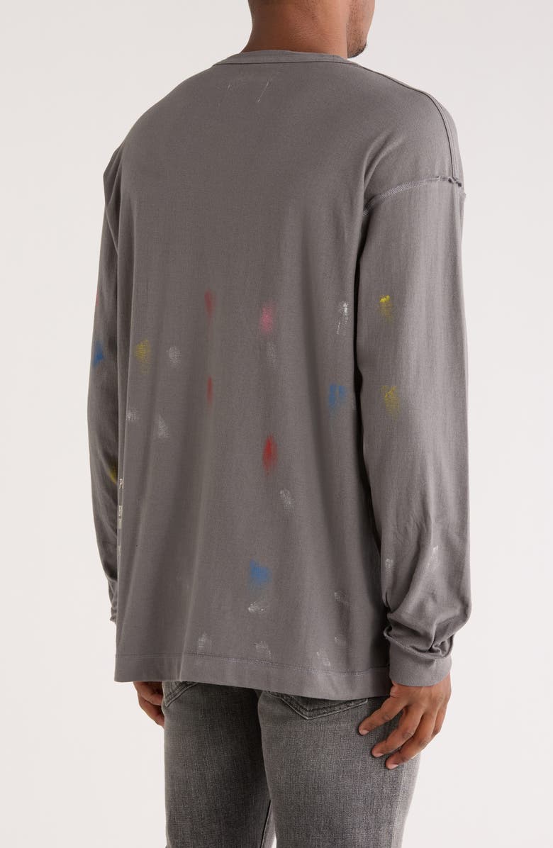 PURPLE BRAND Paint Splatter Logo T-Shirt, Alternate, color, 