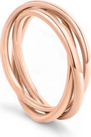 Mint & Lily Dainty Interlocking Fidget Ring