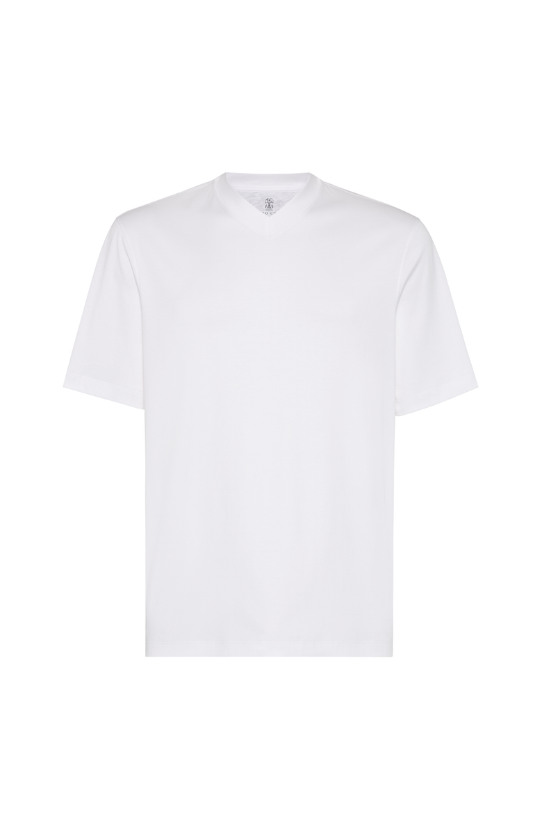 Brunello Cucinelli Jersey T-shirt, Main, color, White