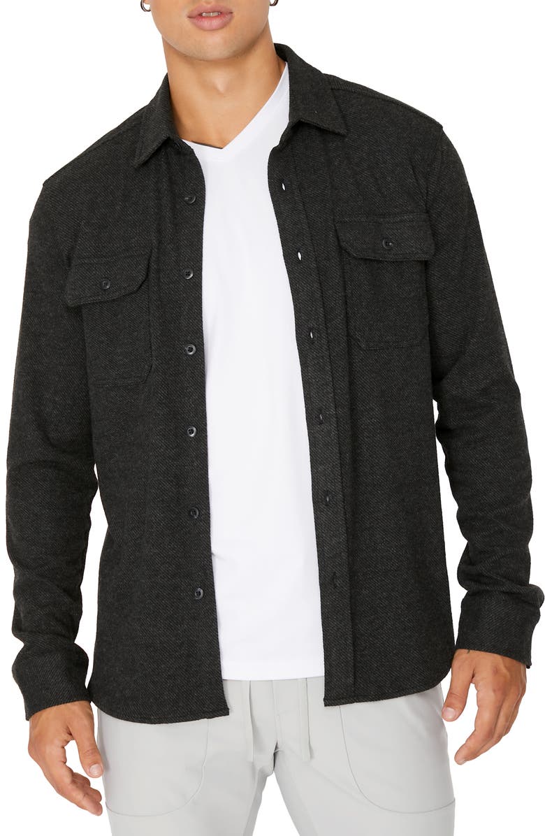 7 Diamonds Generation Stretch Twill Button-Up Shirt, Main, color,