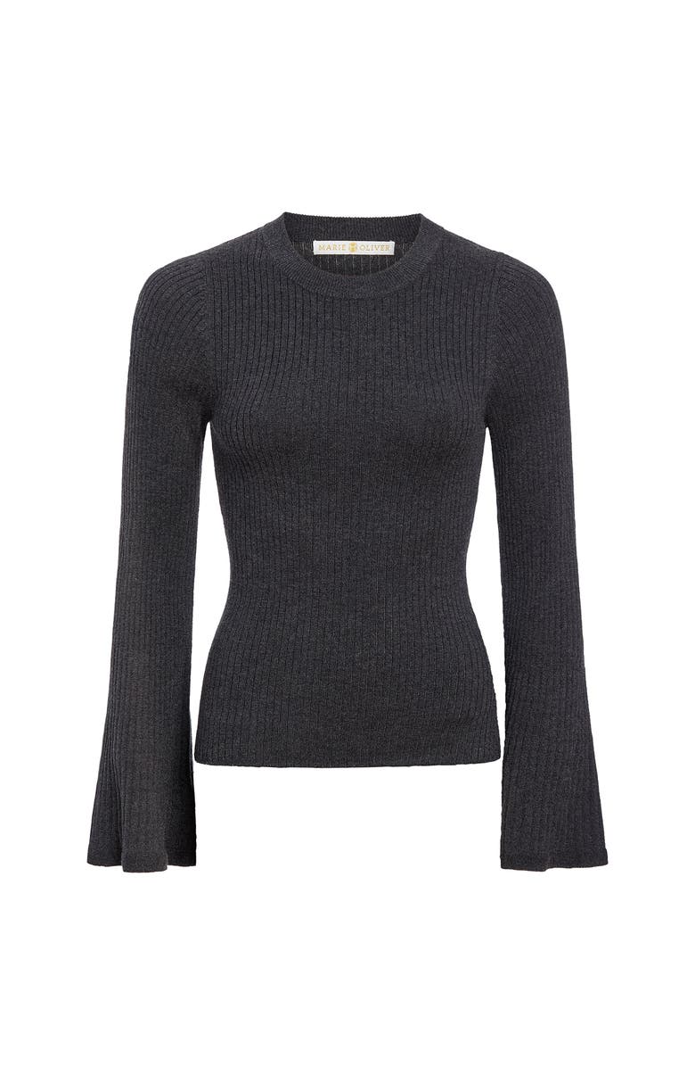 Marie Oliver Carrey Top, Alternate, color, Gunmetal