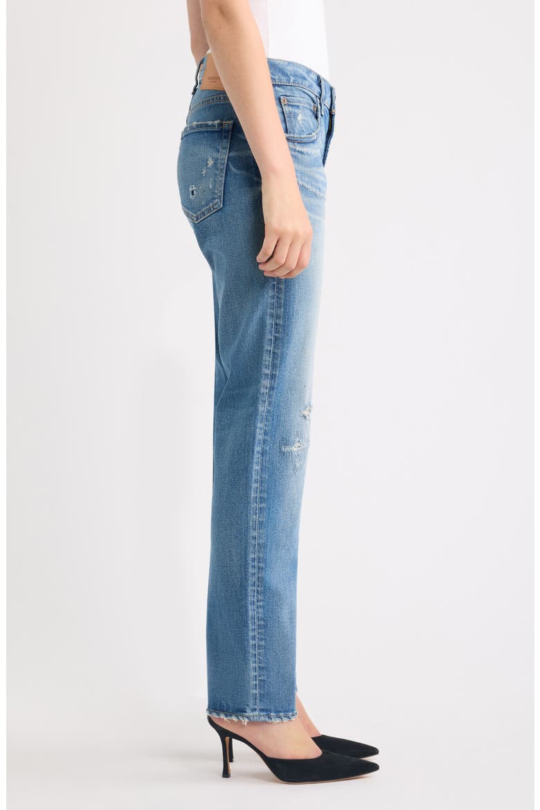 Bridgeville Slim Straight Jeans, Alternate, color, BLUE