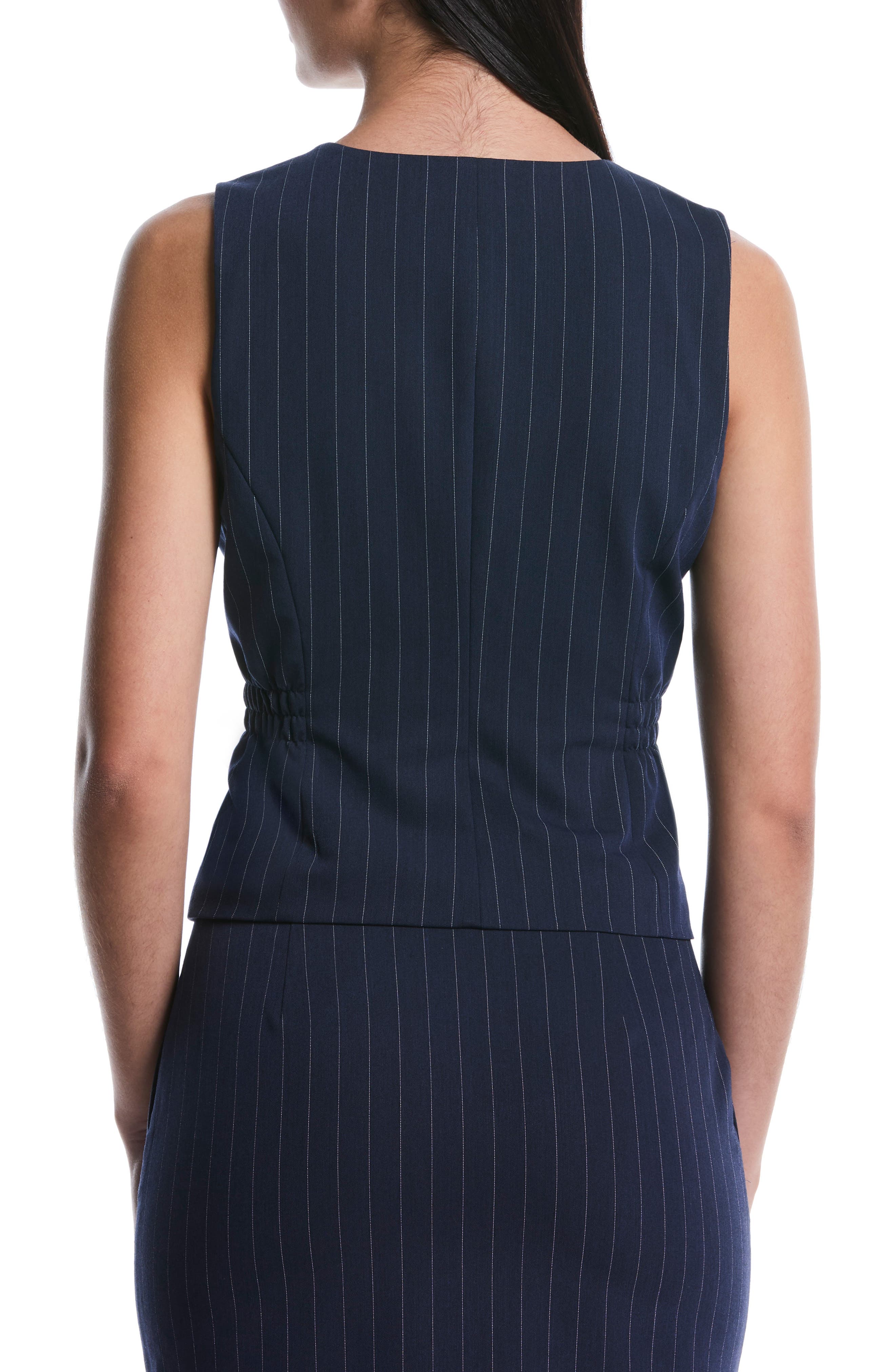 Pinstripe Vest - image 2