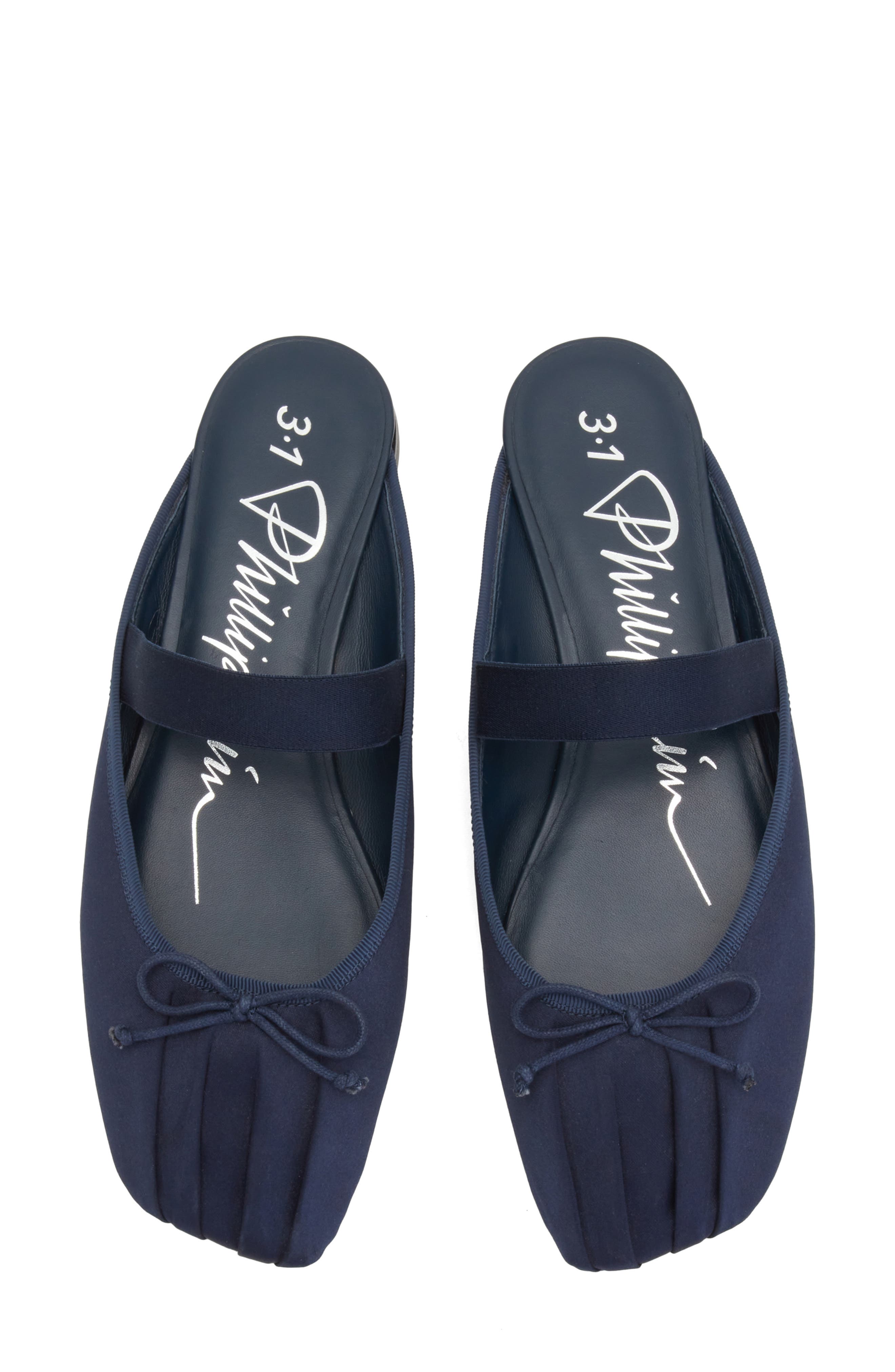 3.1 Phillip Lim ID Ballerina Mule, Alternate, color, Midnight