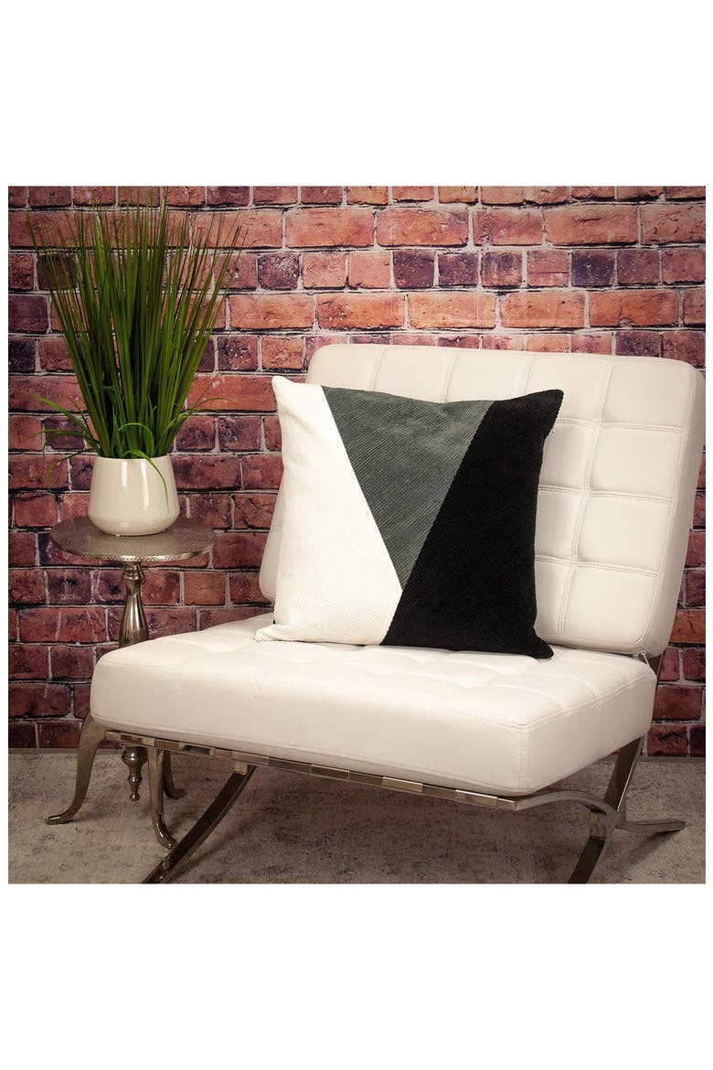 Arcas Transitional White Throw Pillow, Alternate, color, WHITE