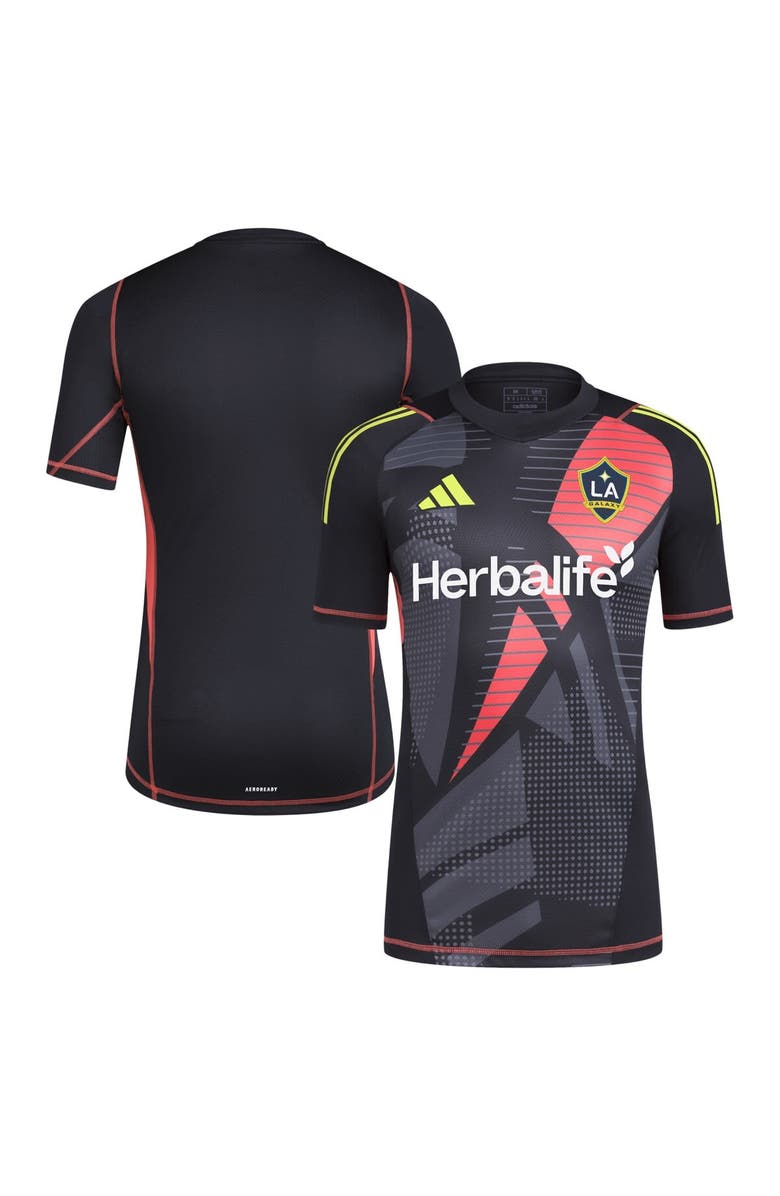 adidas Men's adidas Black LA Galaxy 2024 Goalkeeper Jersey, Main, color, Black