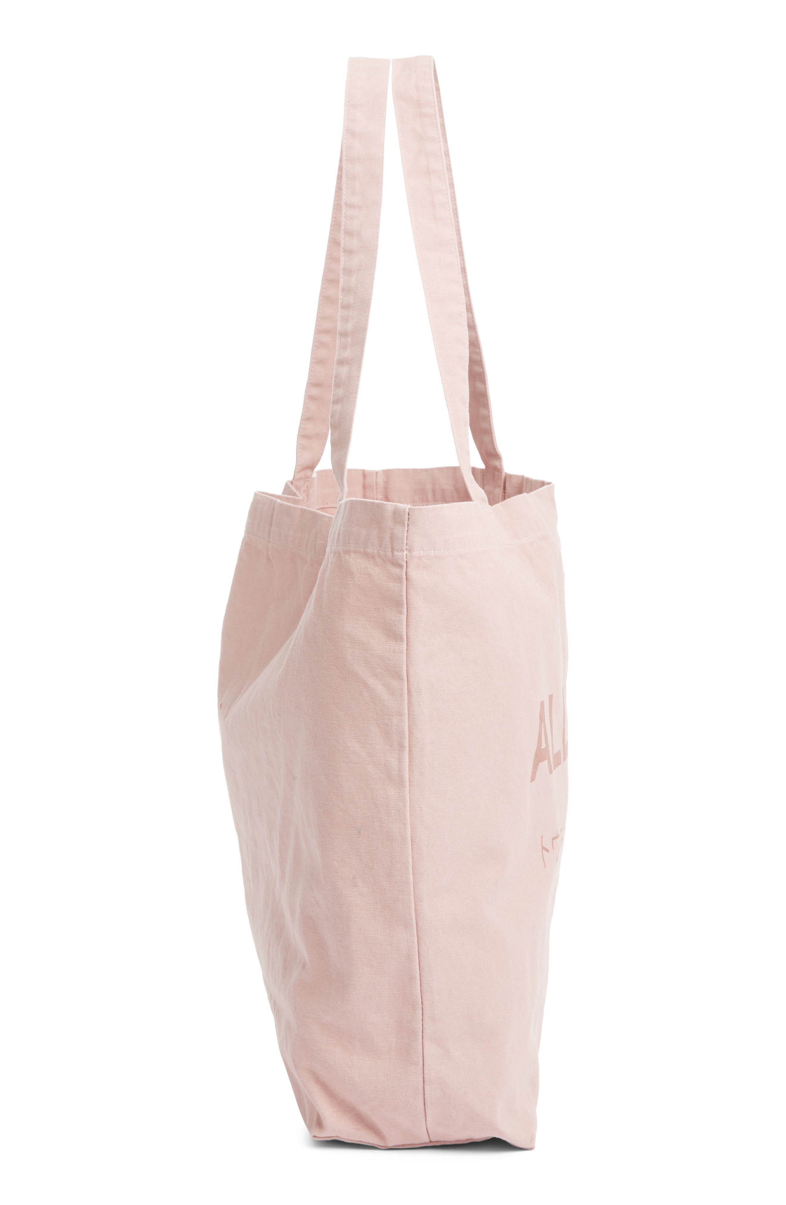 AllSaints Underground Tote, Alternate, color, Bramble Pink