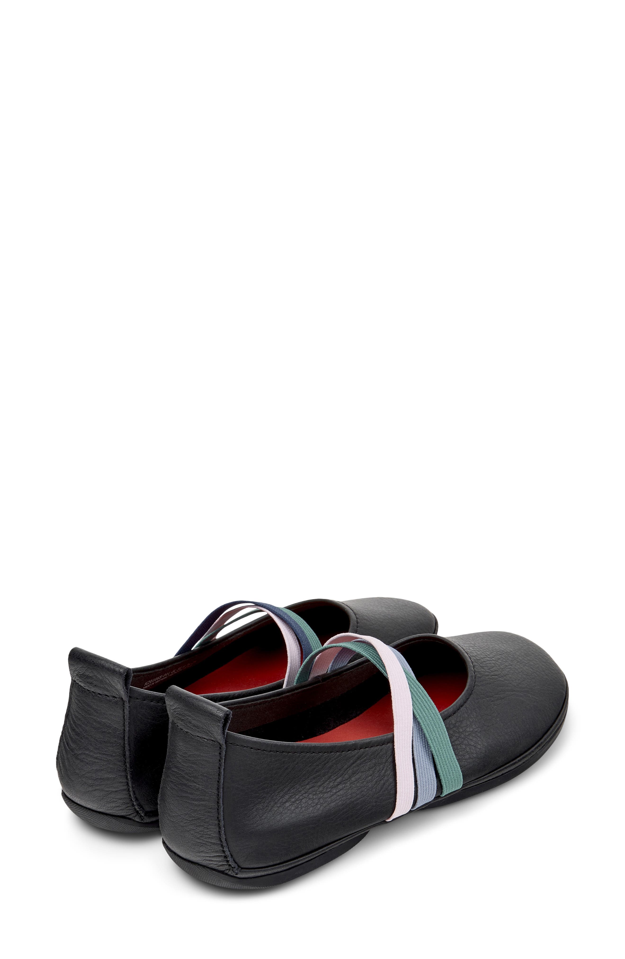 Camper Right Nina Twins Mismatch Ballerina Flat, Alternate, color, Black