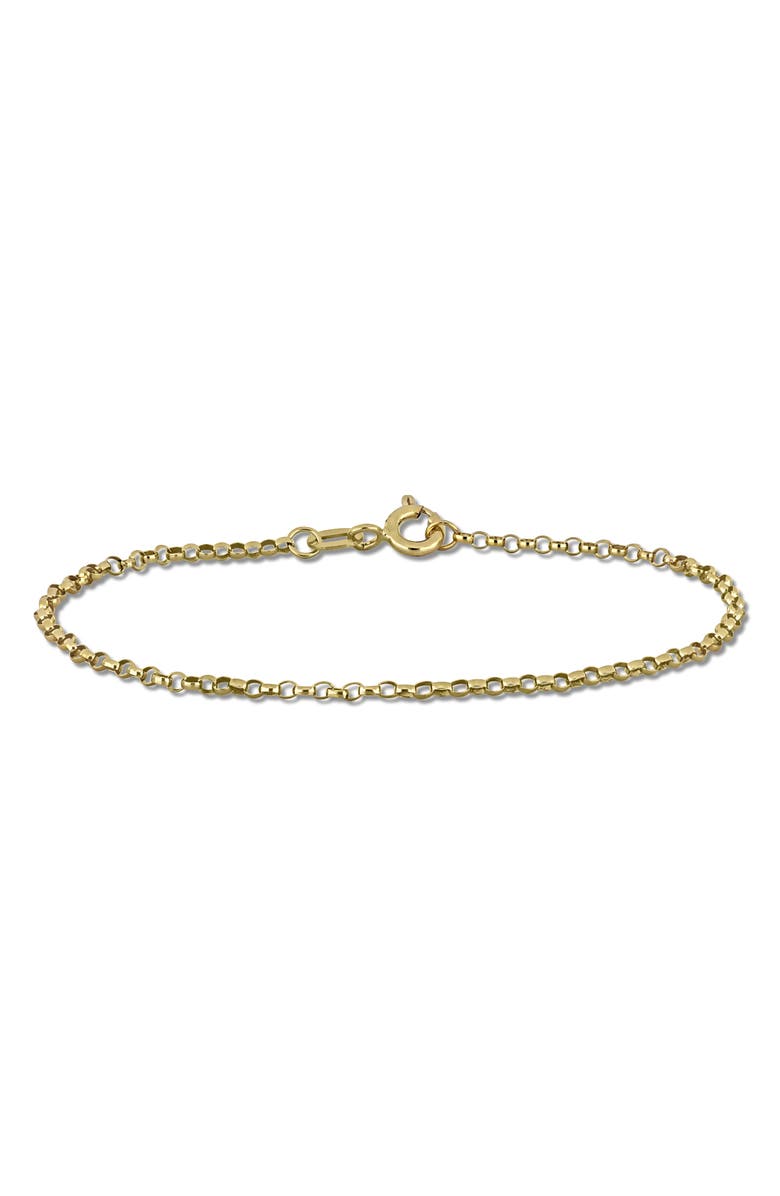 DELMAR Rolo Link Chain Bracelet, 1.50mm, Main, color,