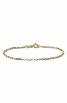 DELMAR Rolo Link Chain Bracelet, 1.50mm