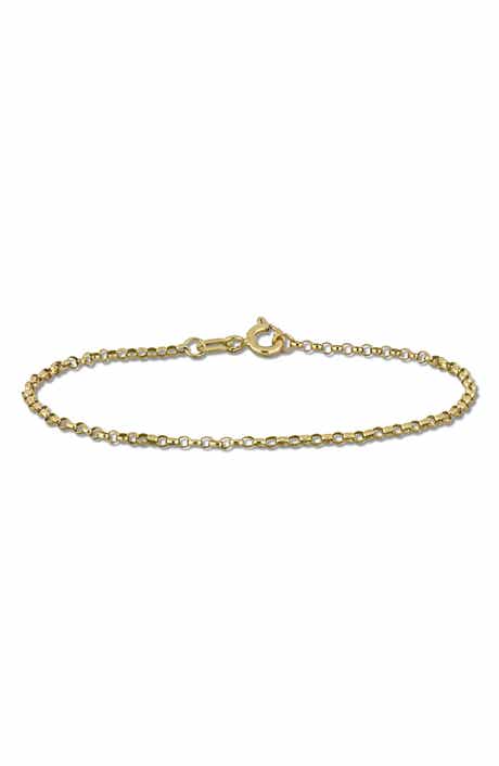 DELMAR Rolo Link Chain Bracelet, 1.50mm