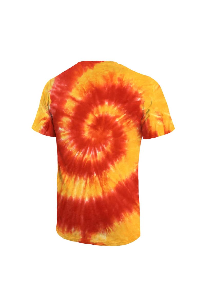 Majestic Threads Men's Majestic Threads Red Kansas City Chiefs Super Bowl LVIII Champions Soft Hand Tie-Dye T-Shirt, Alternate, color, 