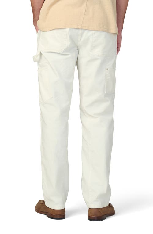 Joe's Jax Stripe Stretch Utility Pants In Sea Salt