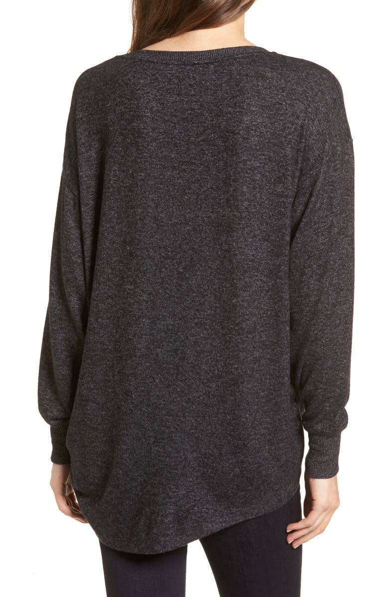 Treasure & Bond Side Cinch Sweatshirt, Alternate, color,